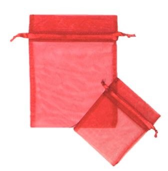 5.5X9 Red Sheer Pouches | Innovative Packaging Group